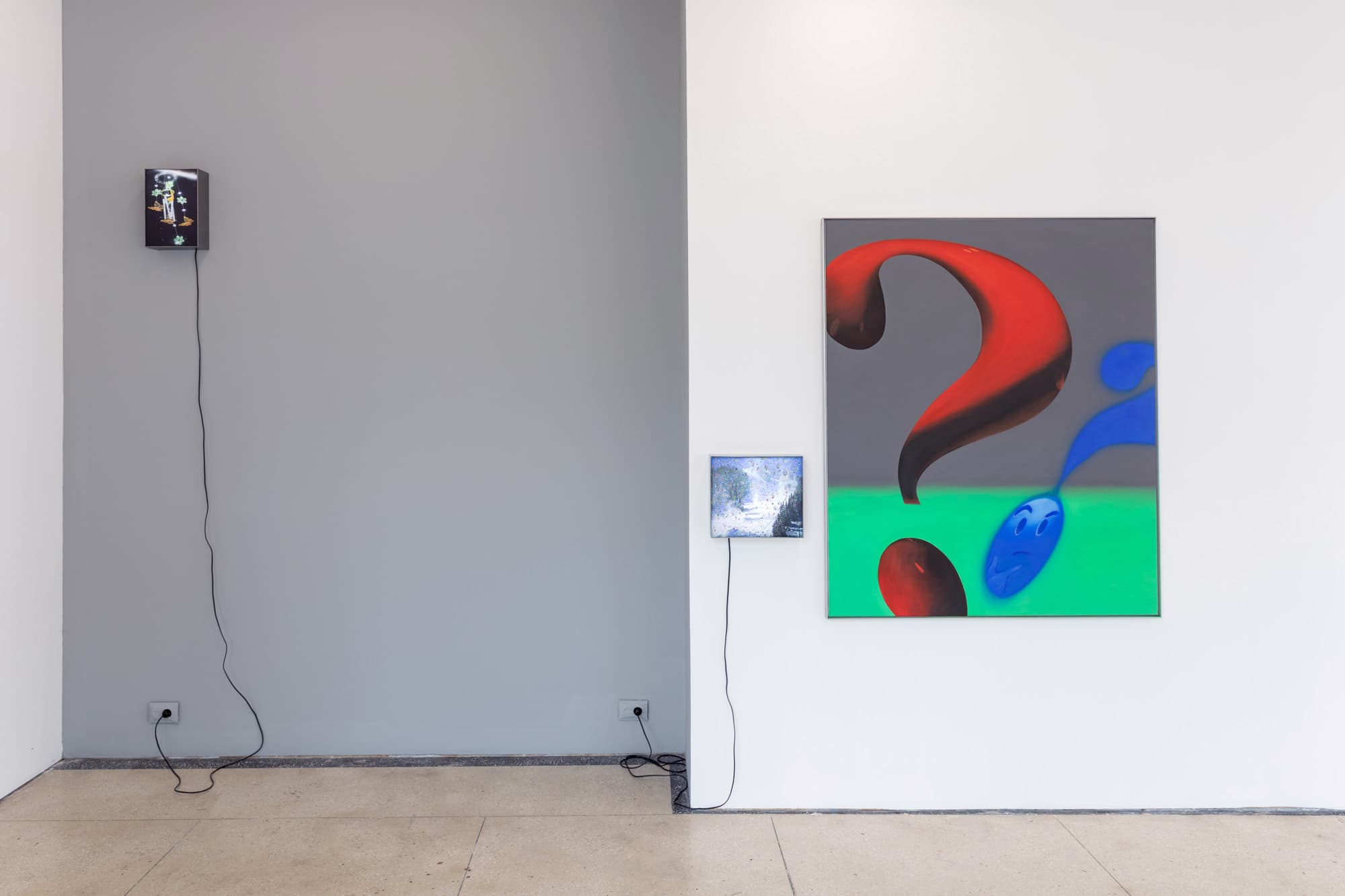 LUZ 2024, exhibition view + by Matei Dumitriu