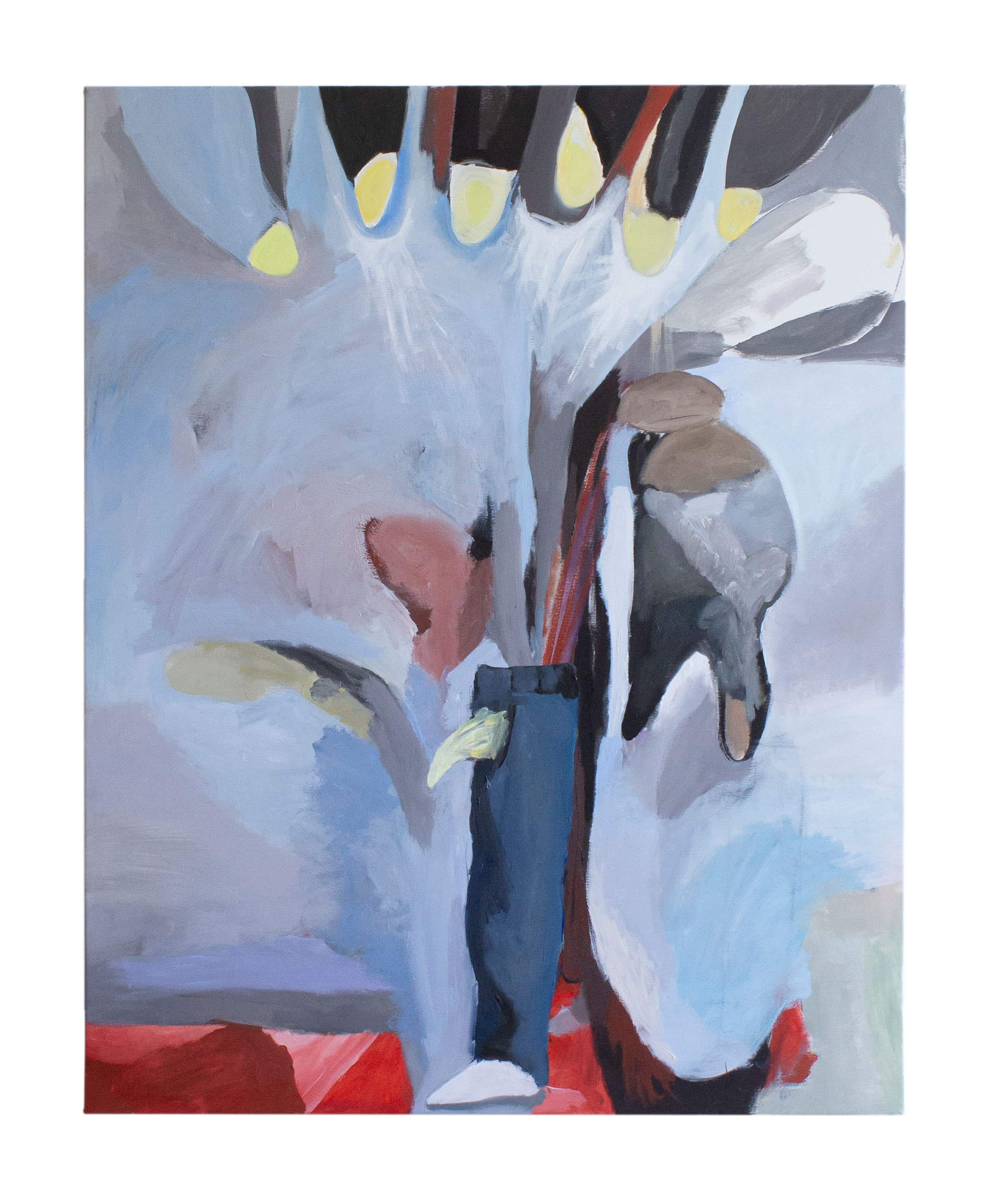Genetics 1 2026, oil on canvas, 120 x 100 cm by Matei Dumitriu